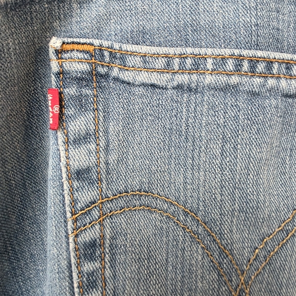 Levi's Men's Relaxed Straight Blue Jeans - Picture 4 of 16